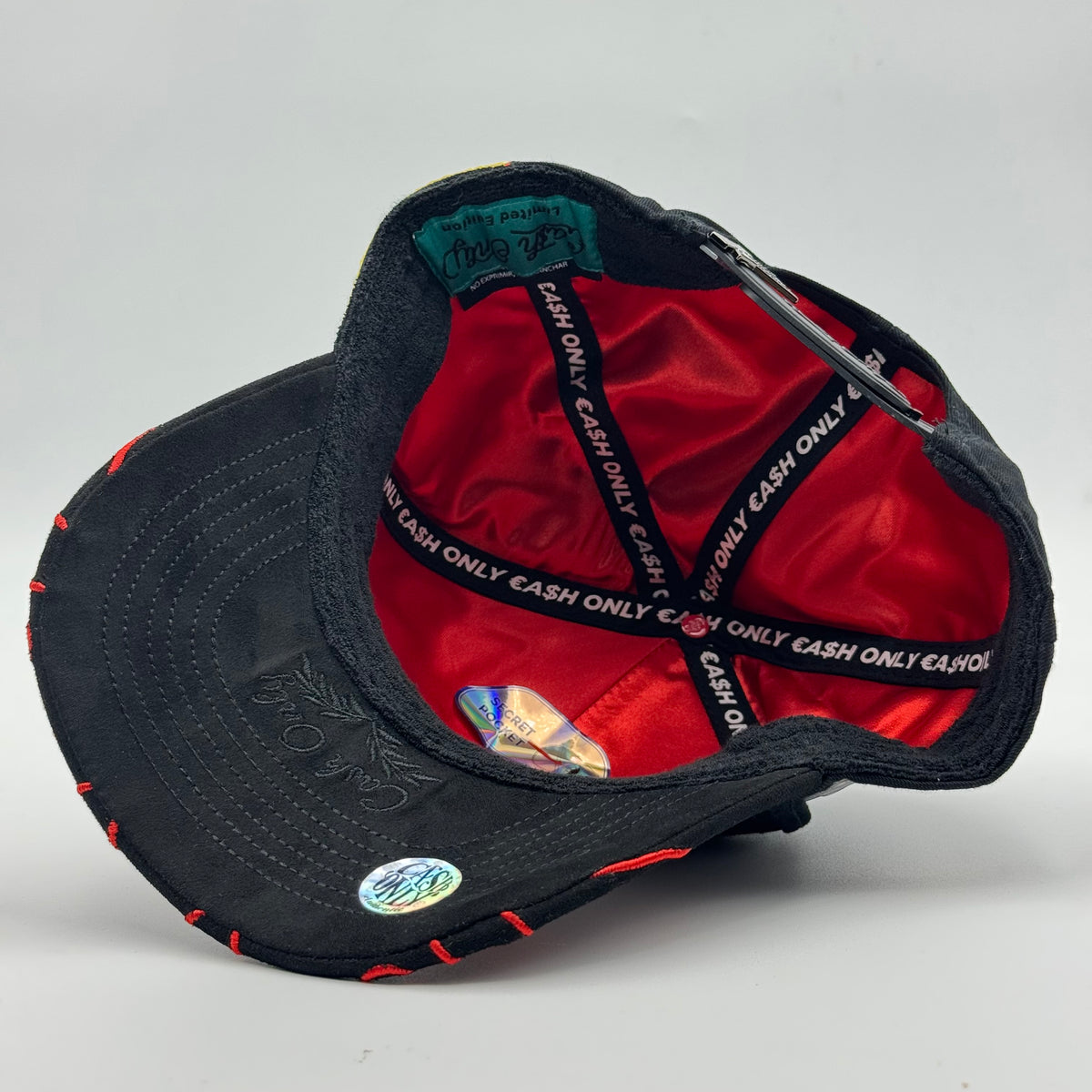 GORRA CASH ONLY - NY FLAMES RED/BLACK