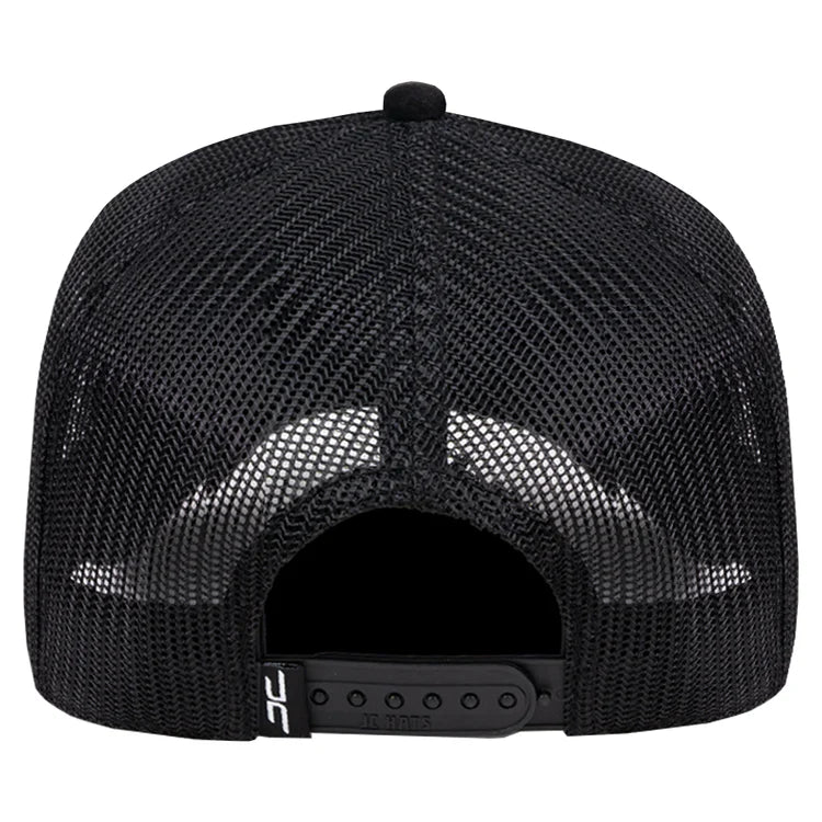 JC HATS - SPEND MONEY BLACK MESH