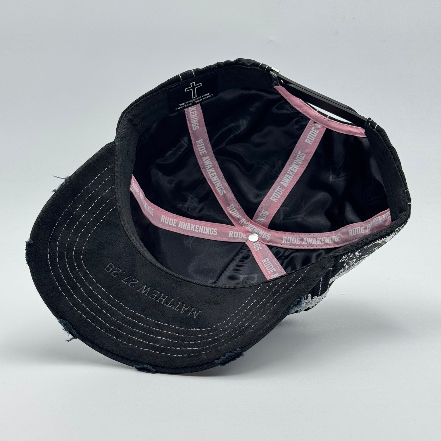 GORRA RUDE AWAKENINGS - CROWN OF THORNS PINK