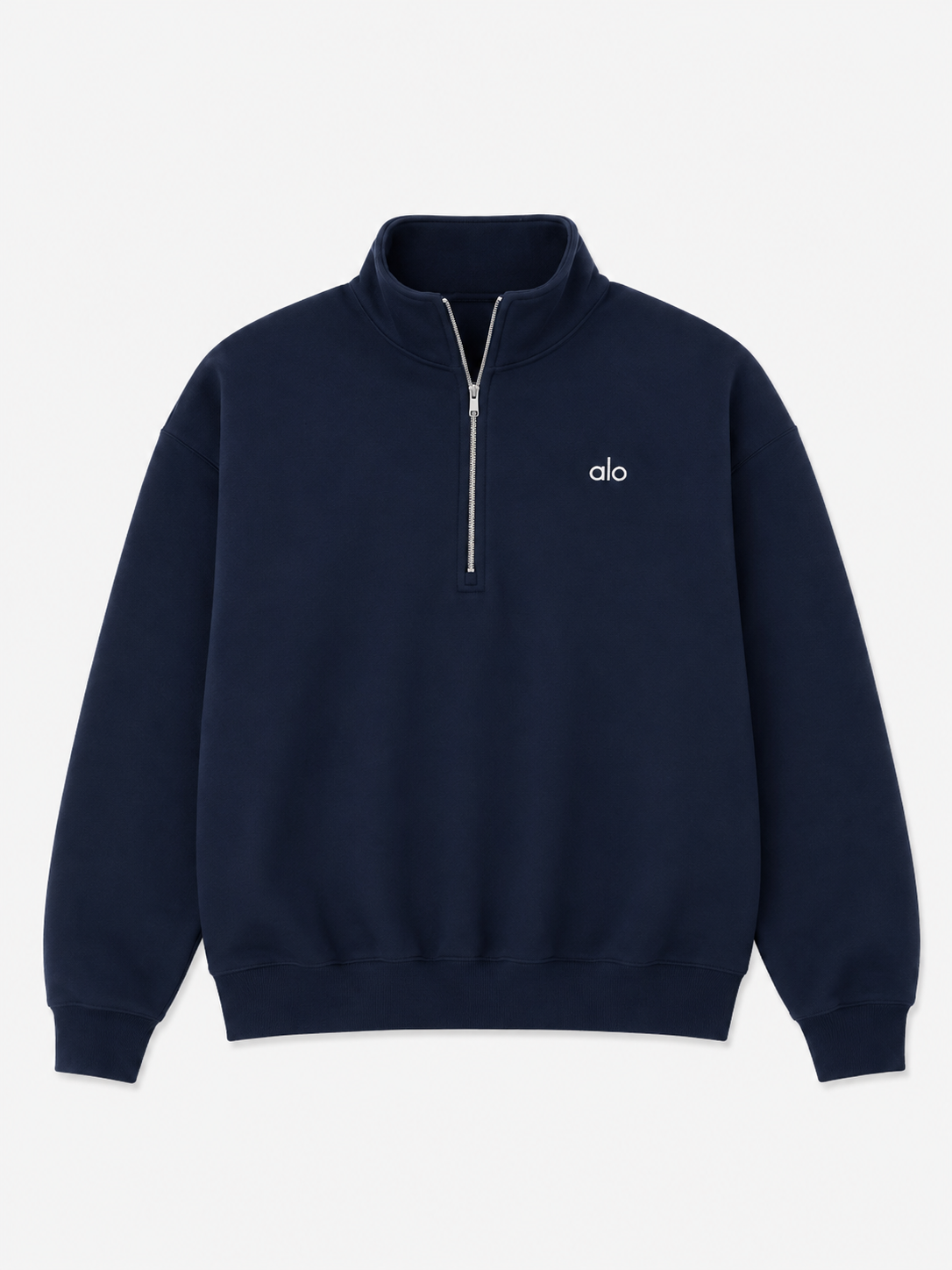 Sudadera alo cierre azul