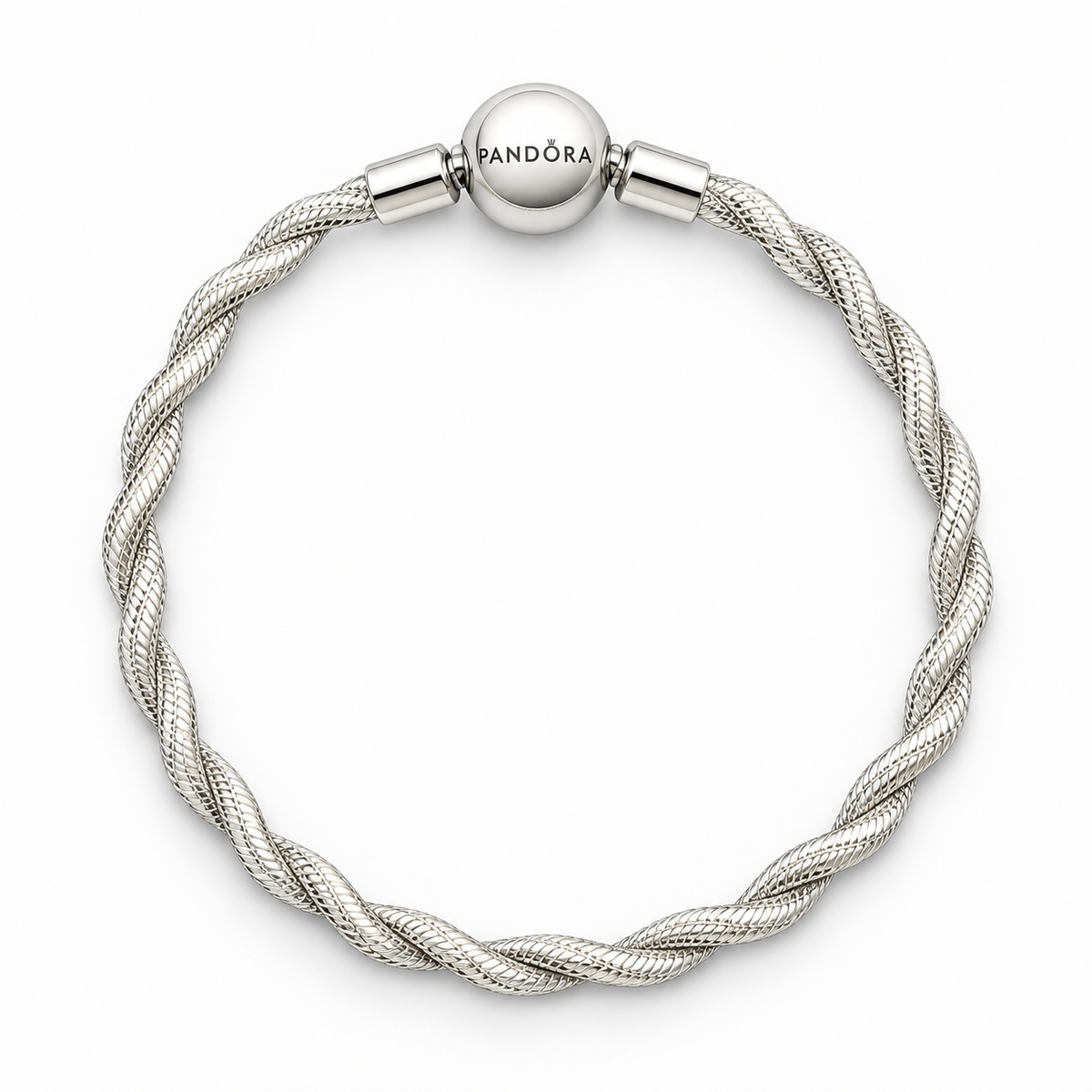 Pulso Pandora Trenzado – Plata 925