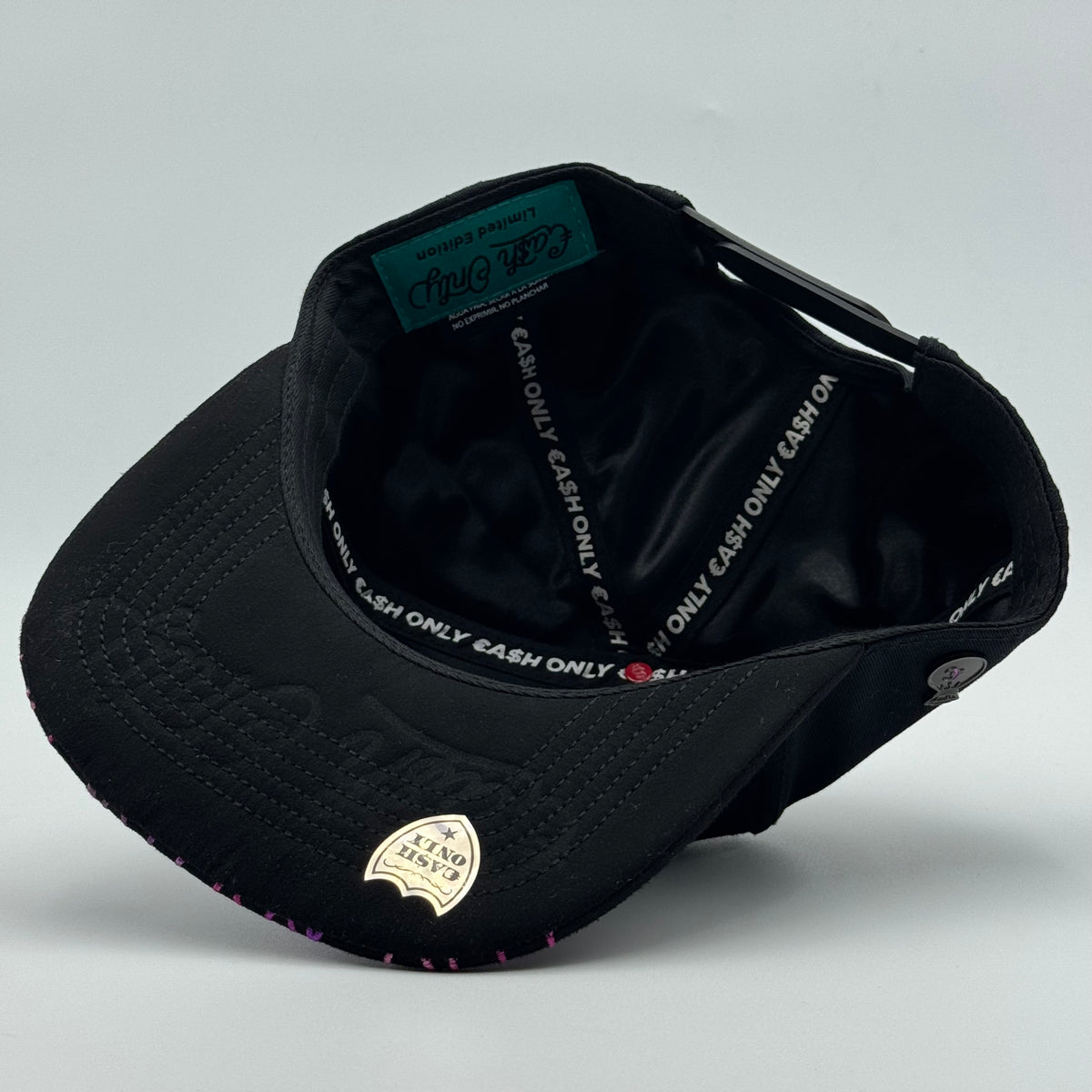 GORRA CASH ONLY - NY IN FLAMES (PLANA)