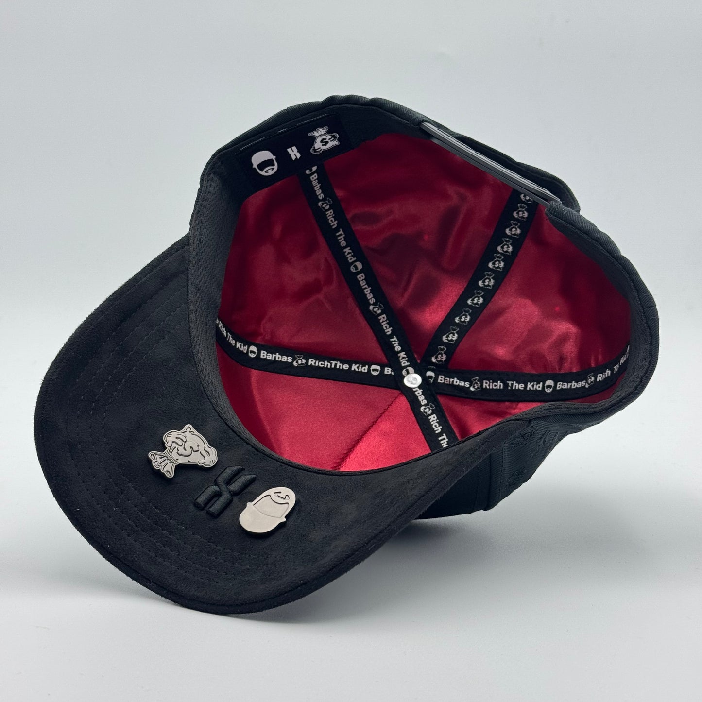 GORRA BARBAS HATS X RICH THE KID - CHROME I BLACKOUT(PREVENTA)