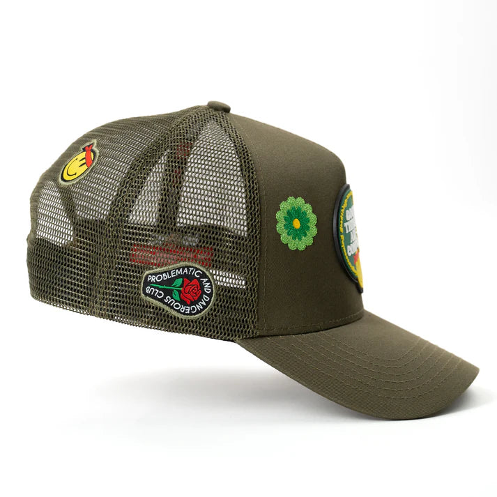 GORRA CHIQUETE - Good Things Verde Oliva (MALLA)