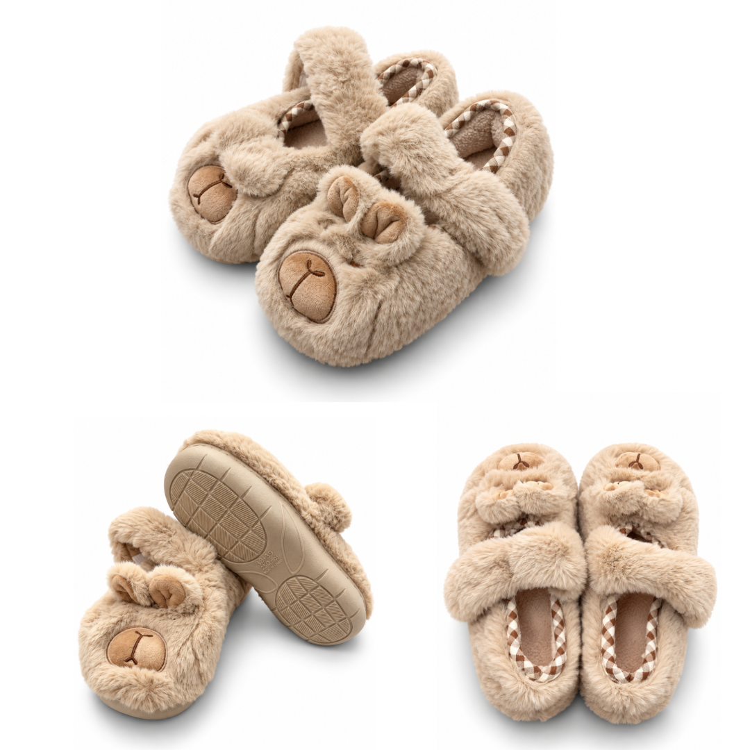 Pantuflas Capibara Snuggle FE142 listo