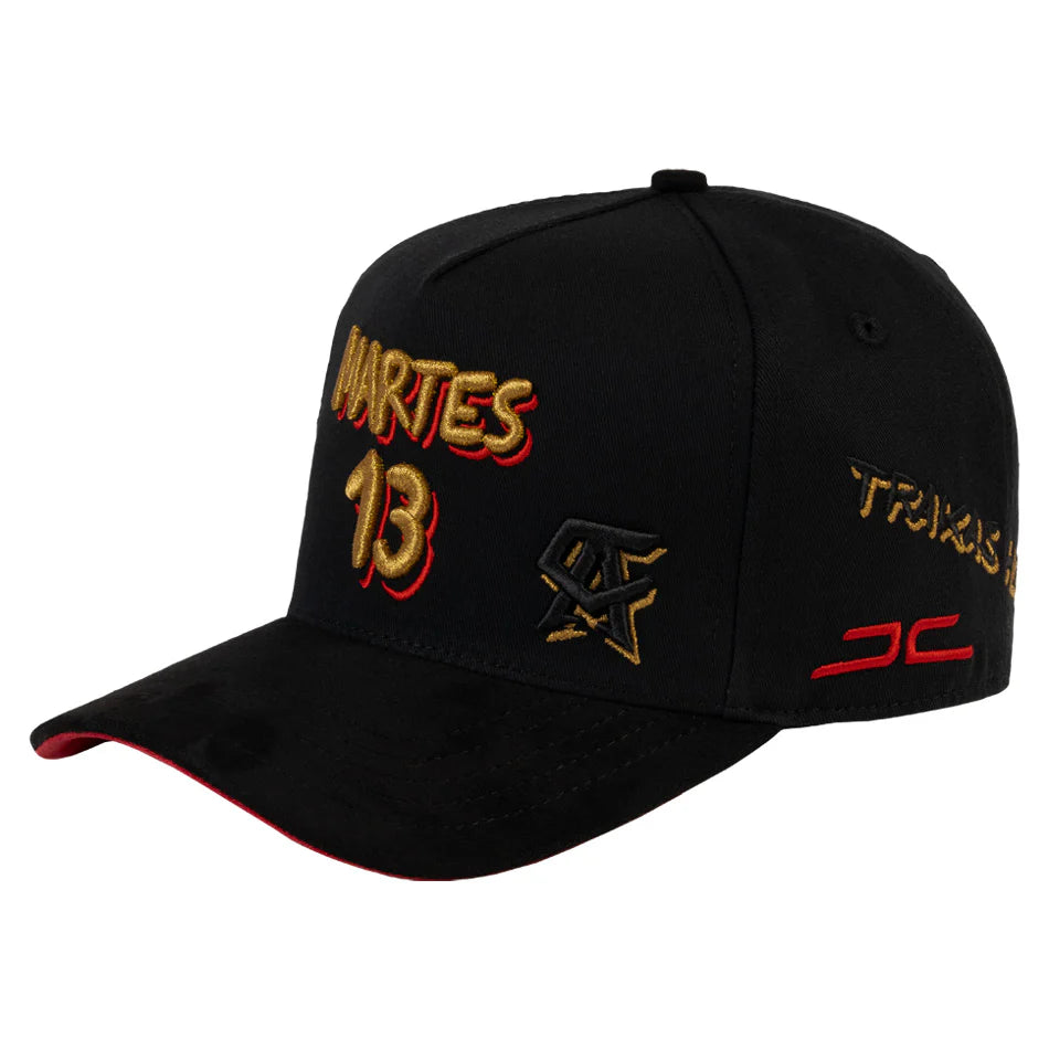 JC Hats X Luis R Conriquez - MARTES 13 BLACK