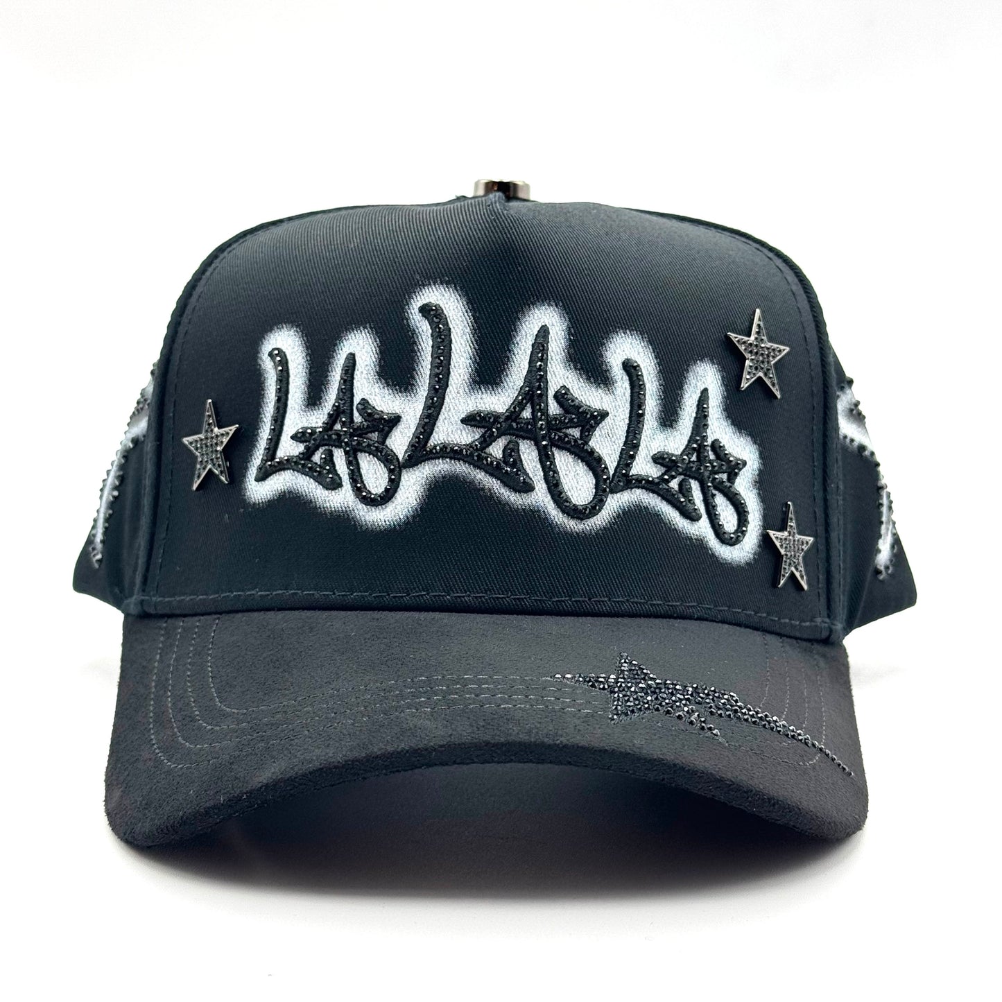 GORRA RICO HATS - LA LA LA SUPER STARS BLACK(FULL SET)