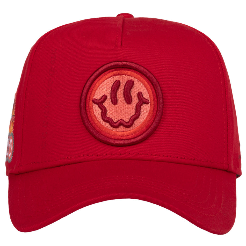 JC HATS - BEAUTIFUL DISASTER RED