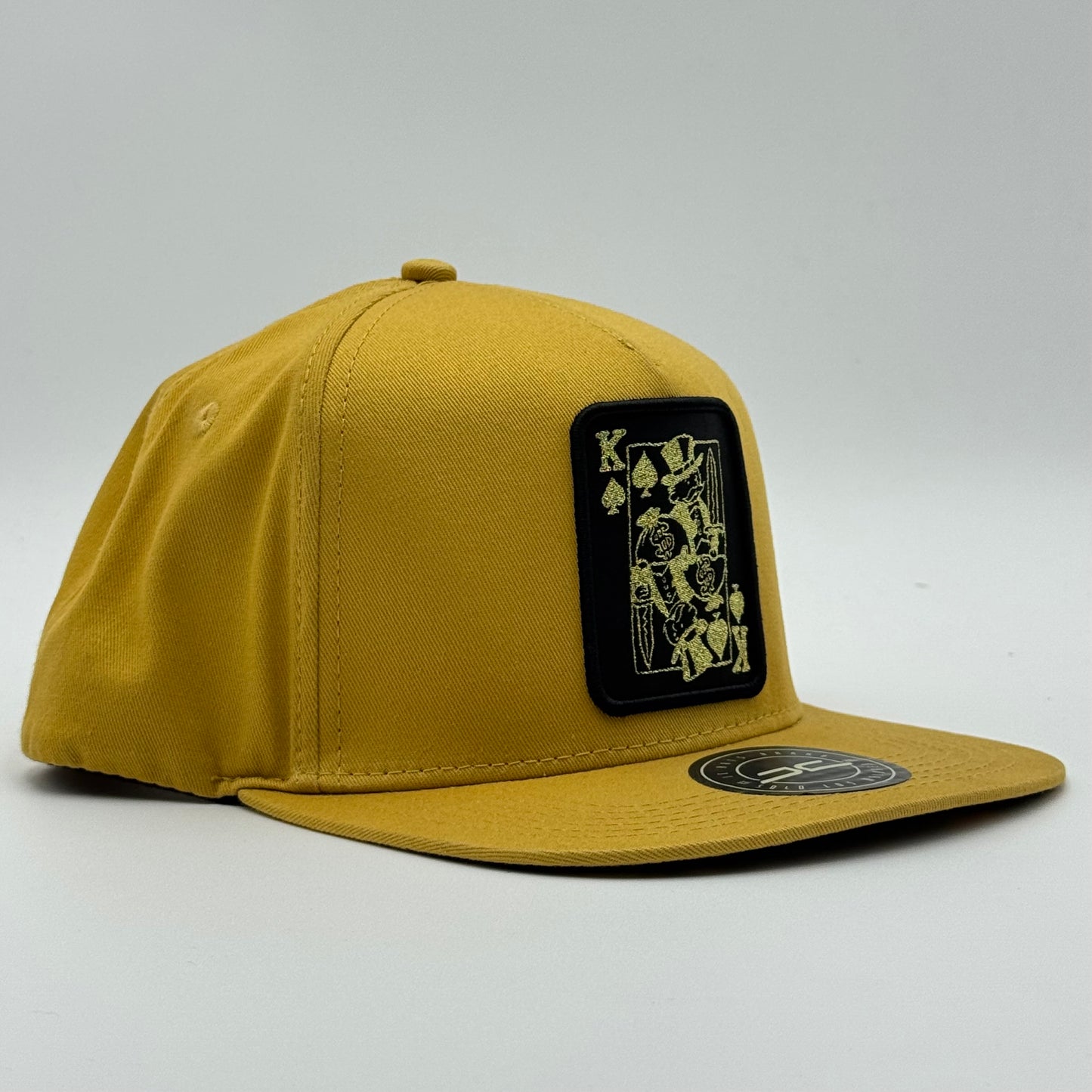 GORRA JC HATS - KING CARD AMARILLA