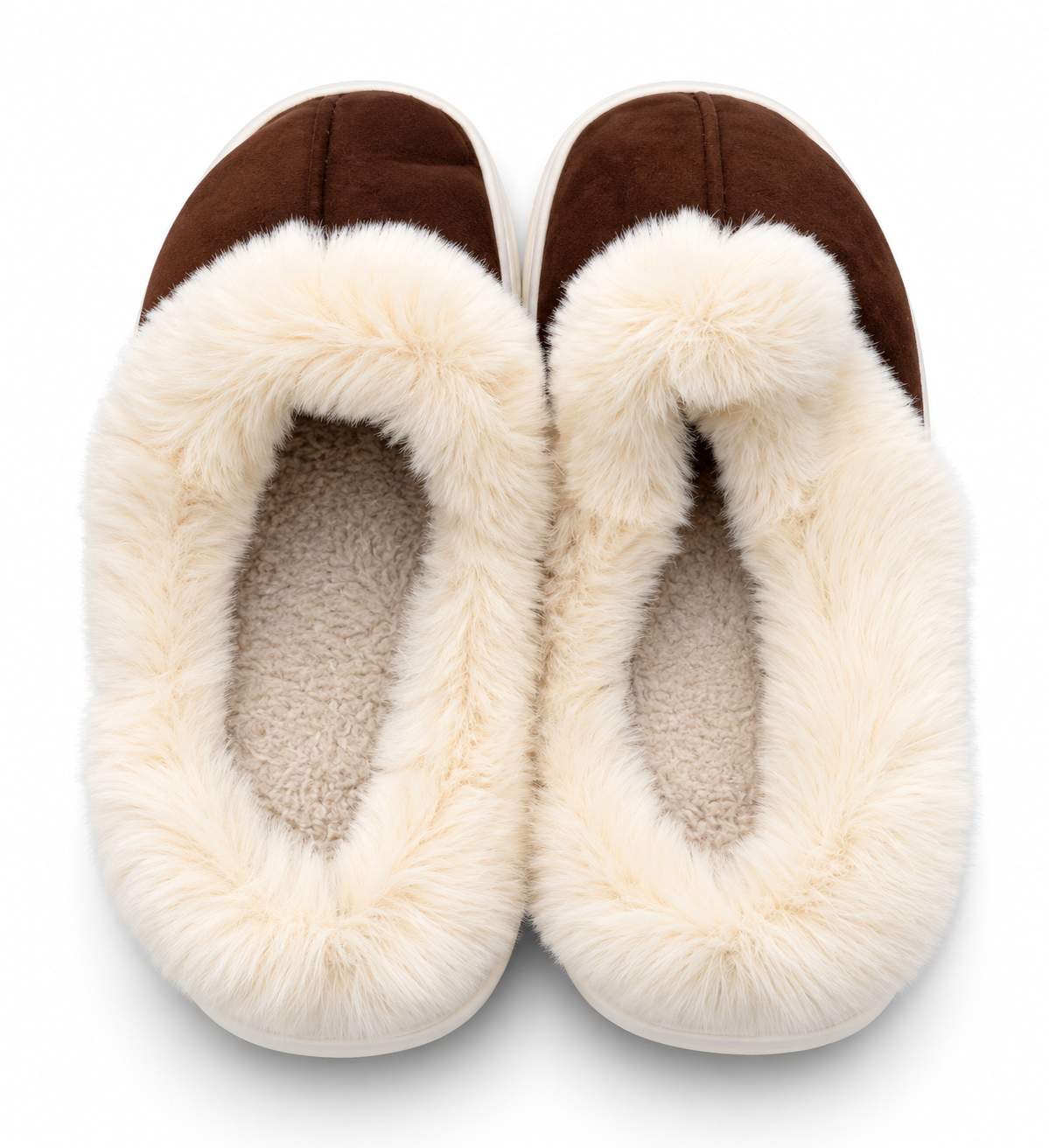 PANTUFLA CABALLERO CAFÉ OSCURO