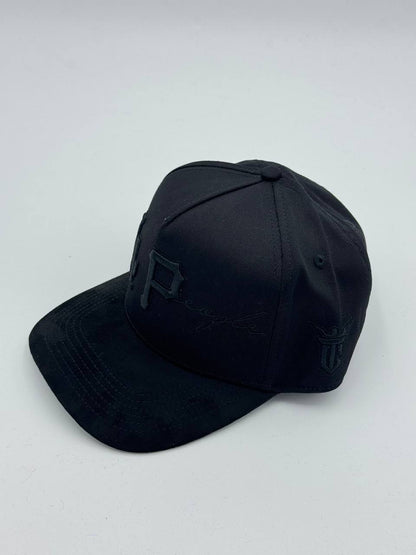 GORRA EL TIROS CAPS - LA PEOPLE ALL BLACK