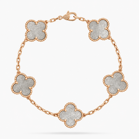 Van Cleef Silver Rose