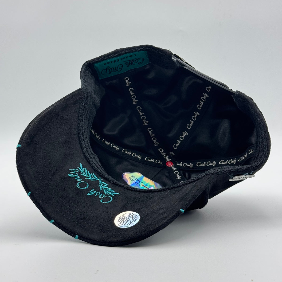 GORRA CASH ONLY - CHANGE THE RULE BLACK (CURVA)