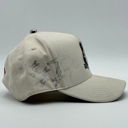 GORRA CASH ONLY - DIRTY TEDDY BEIGE (CURVA)
