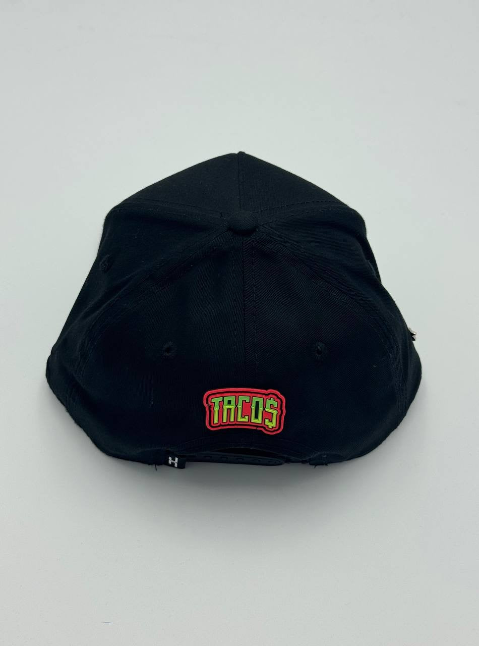 GORRA JC HATS - JC TACOS BLACK