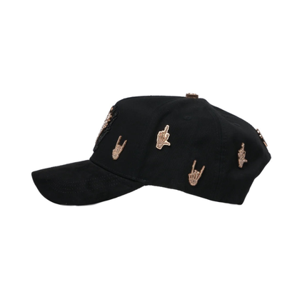 (PREVENTA) GORRA BARBAS HATS X RICO O MUERTO - B SKULL
