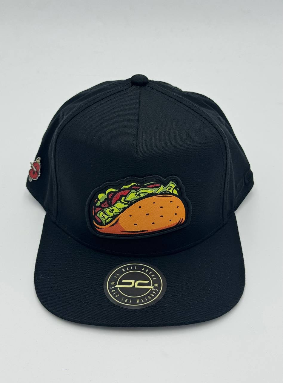 GORRA JC HATS - JC TACOS BLACK