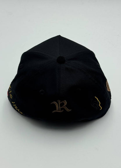 GORRA JC Hats X Luis R Conriquez - MARTES 13 BLACK (LIMITED EDITION)