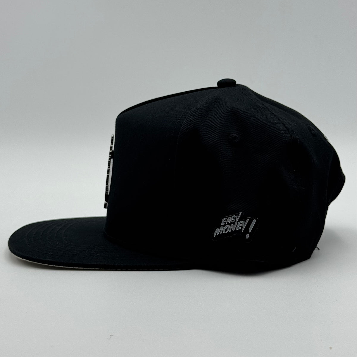 GORRA CASH ONLY - ROBOT MONEY BLACK (PLANA)
