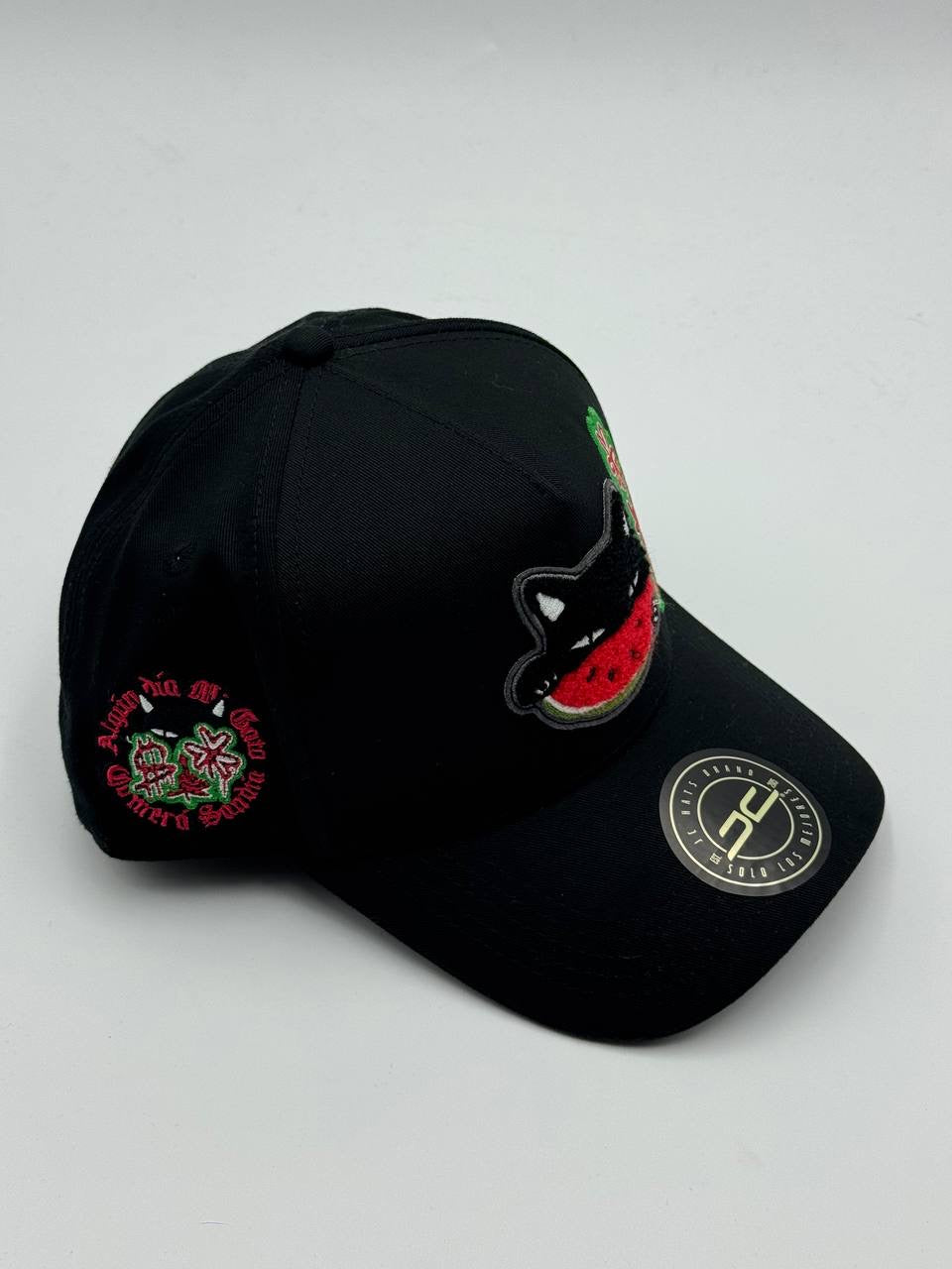 GORRA JC HATS - WATERMELON CAT BLACK