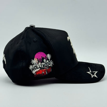 GORRA CASH ONLY - LA HOLLYWOOD BLACK (CURVA)