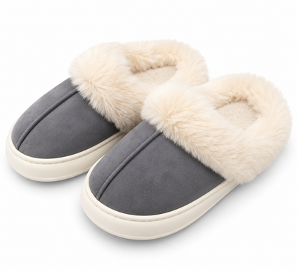 PANTUFLA  CABALLERO GRIS
