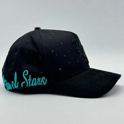 GORRA CASH ONLY - CITY OF STARS BLACK (CURVA)