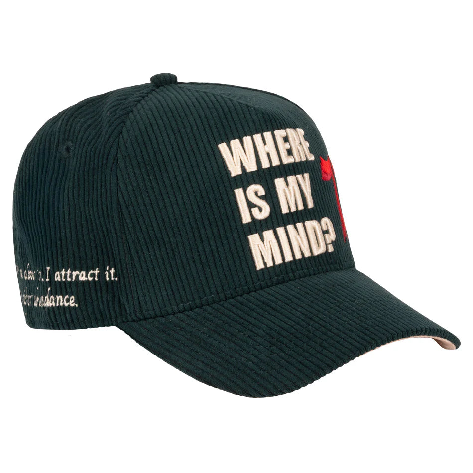 JC HATS - WHERE IS MY MIND GREEN