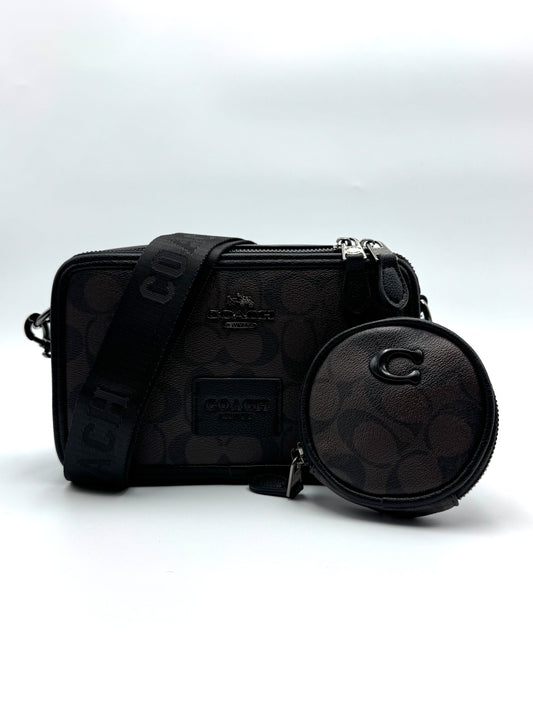 Bandolera Coach Min - Cafe Oscuro