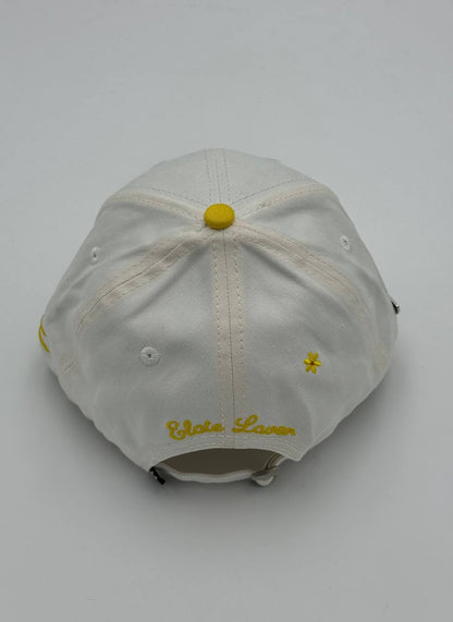 GORRA JC HATS - ELOTE LOVER CURVA BLANCO/AMARILLO