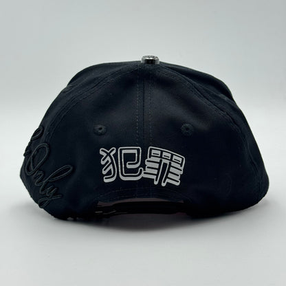 GORRA CASH ONLY - LUCKY CAT BLACK (CURVA)