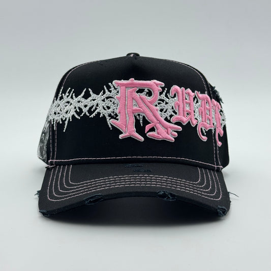 GORRA RUDE AWAKENINGS - CROWN OF THORNS PINK