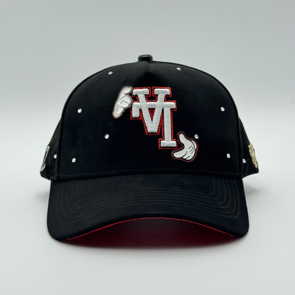 GORRA CASH ONLY - LA HANDS BLACK (CURVA)