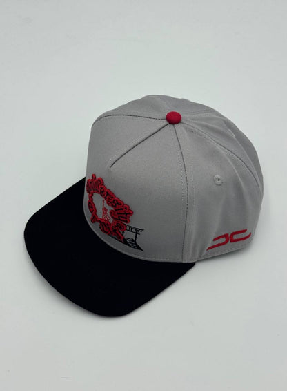 GORRA JC HATS - UNIVERSITY OF LIFE GRAY