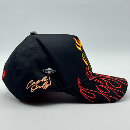 GORRA CASH ONLY - NY FLAMES RED/BLACK