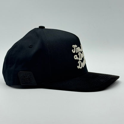 GORRA CASH ONLY - IM NOT A DRUG DEALER IN BLACK & WHITE