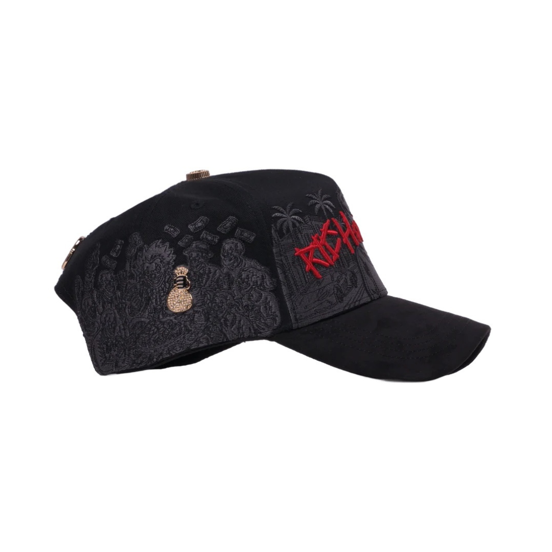 (PREVENTA) GORRA BARBAS HATS X RICO O MUERTO - RICH OR DEAD
