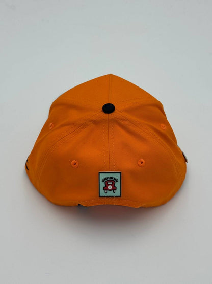 GORRA JC HATS - NEVER LOOK BACK NARANJA