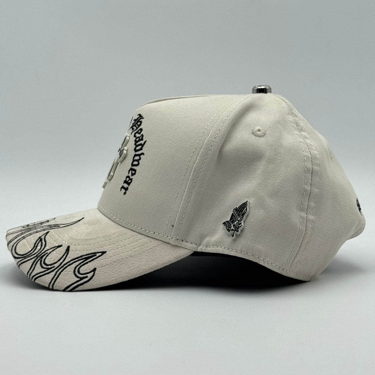 GORRA CASH ONLY - CROSSES BEIGE (CURVA)