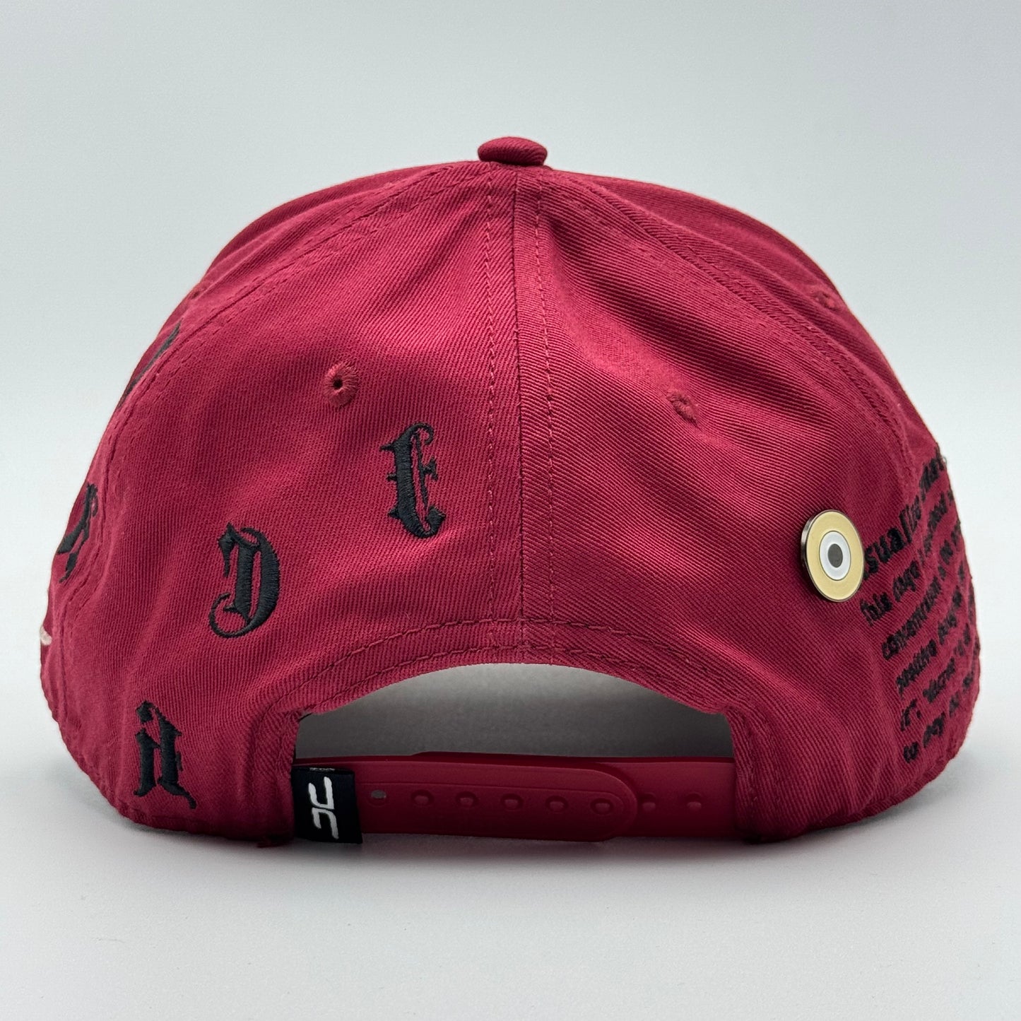 GORRA JC HATS - 444 GOD’S PLAN RED