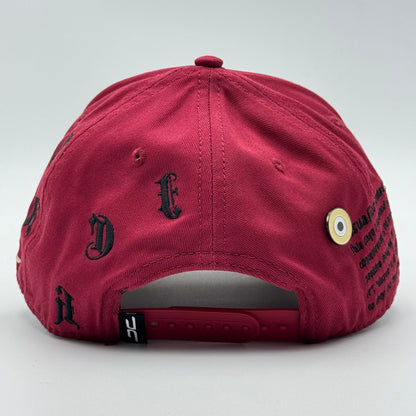 GORRA JC HATS - 444 GOD’S PLAN RED
