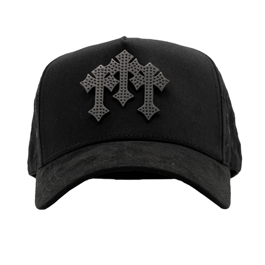 BARBAS HATS - CHROME I BLACKOUT