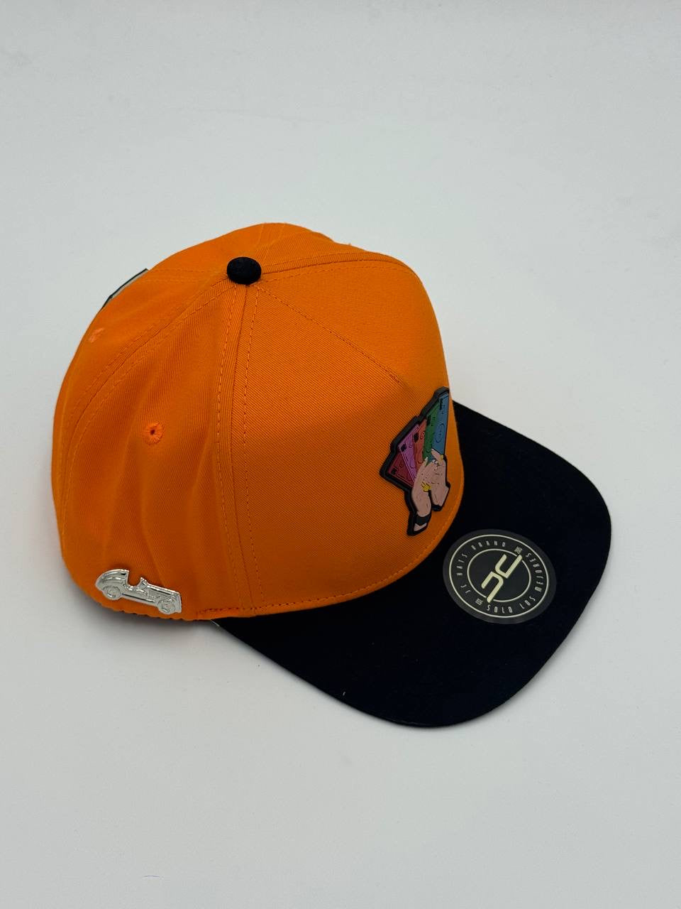 GORRA JC HATS - NEVER LOOK BACK NARANJA