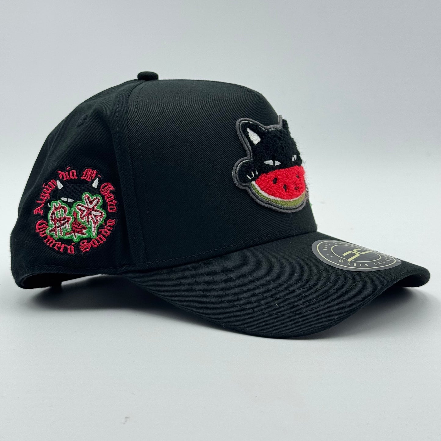 GORRA JC HATS - WATERMELON CAT BLACK