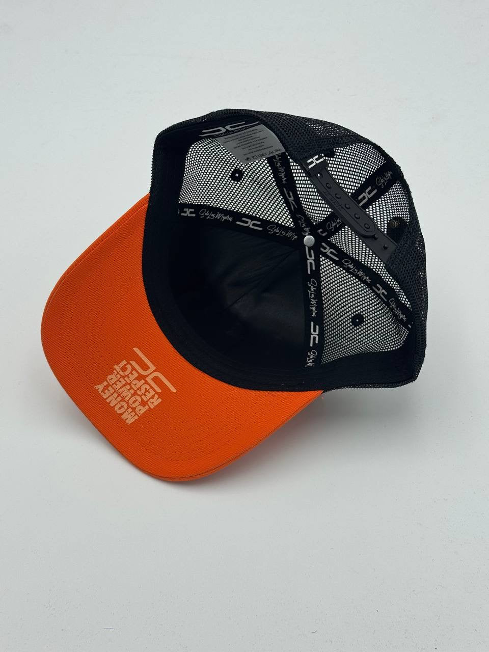 GORRA JC HATS - BAD GUY CURVA/MALLA NARANJA