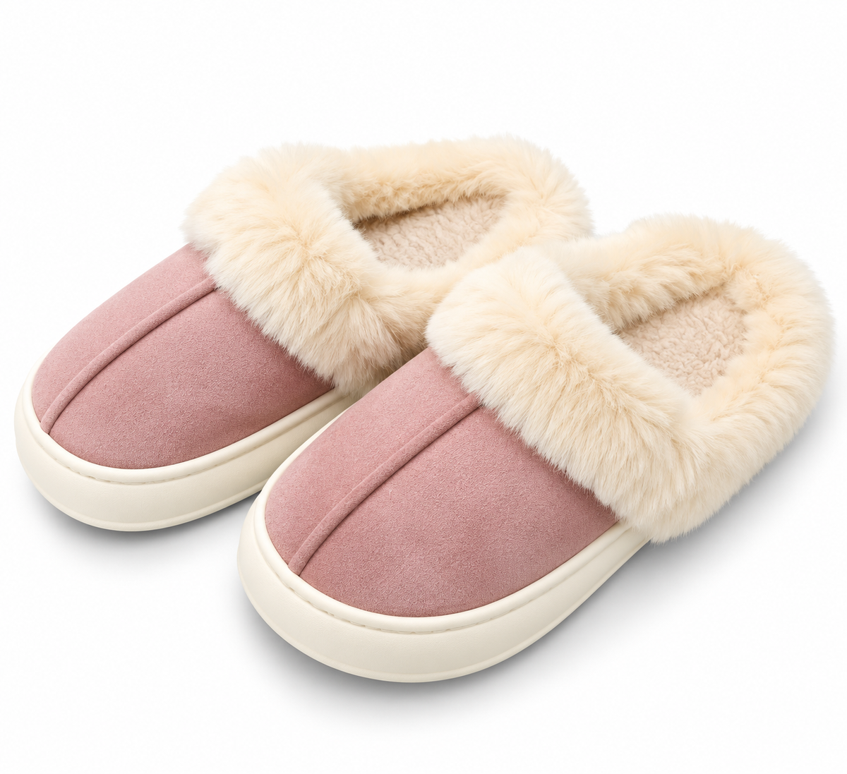 PANTUFLA DAMA ROSA