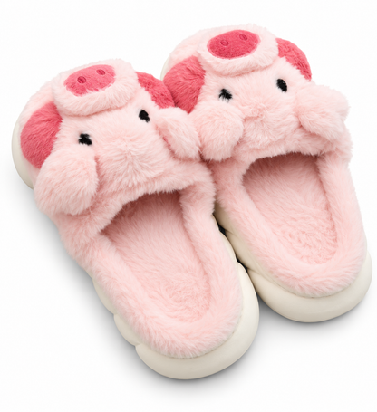PANTUFLA DAMA PIG PINK