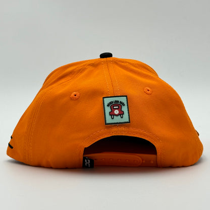 GORRA JC HATS - NEVER LOOK BACK NARANJA