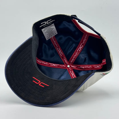GORRA JC HATS - UNIVERSITY OF LIFE BEIGE NAVY