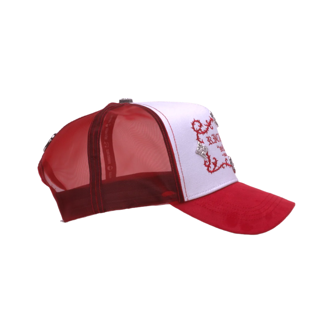 (PREVENTA) GORRA BARBAS HATS X RICO O MUERTO - RICHLIFE RED